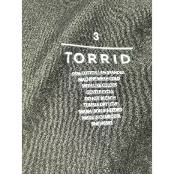 Plus Size Torrid Full Length Signature Waist Green Plaid  lLegging Size 3X - Picture 4 of 4